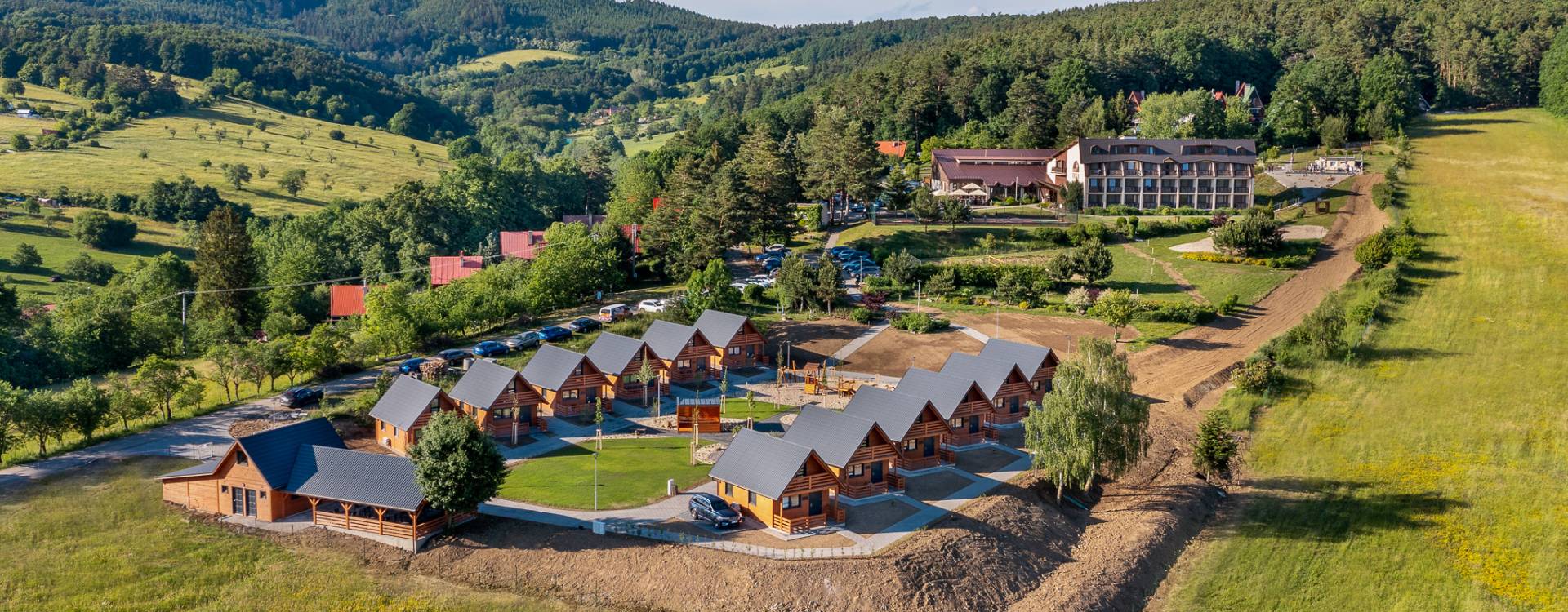 Apartmánové chaty hotelu Vega