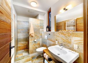 Apartmá Deluxe Centrum - Chalets-Bathroom