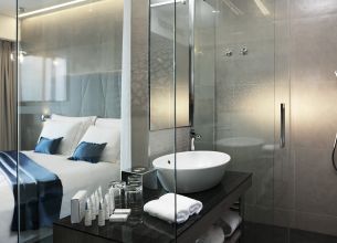 Dvoulůžkový pokoj s bočním výhledem na moře - Bathroom double sea view