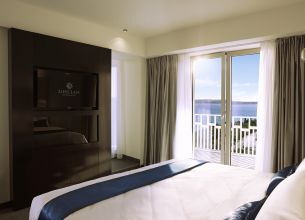Dvoulůžkový pokoj s balkonem - Double side sea view