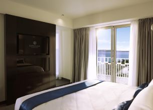 Dvoulůžkový pokoj s bočním výhledem na moře - Double side sea view