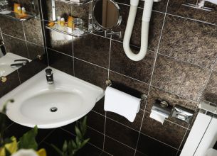Jednolůžkový pokoj s výhledem do parku - bathroom single
