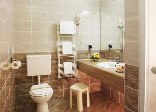 Jednolůžkový pokoj s výhledem na moře - bathroom