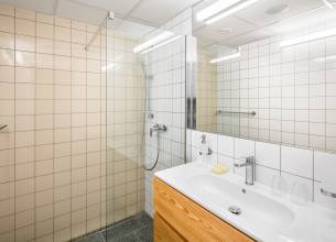 Doppelzimmer Superior mit Balkon und Stadtblick - Bathroom