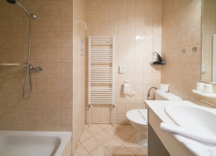 Jednolůžkový pokoj Standard - SGL Standard_koupelna
