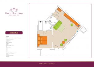 Apartmán - Rzut_apartament