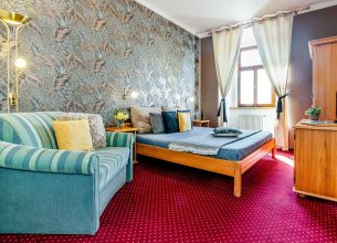 Dvoulůžkový pokoj Deluxe - Hotel Panská - Deluxe pokoj (3)