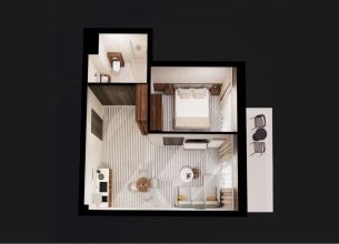 Rodinný apartmán Elements s kuchyňským koutem - apartm (5)