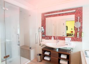 Apartmá Colorama Relax-Pool - Colorama-Suite Dampfdusche