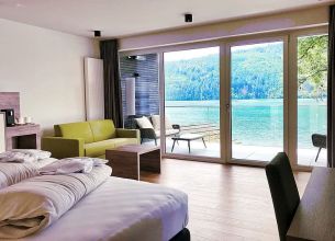 Apartmá Abendsonne s balkonem a výhledem na jezero - abendsonne