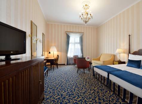 Ensana Grand Margaret Island Health Spa Hotel - Grand Deluxe twin blue 1