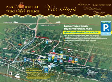 Royal Palace***** - zlate kupele mapa