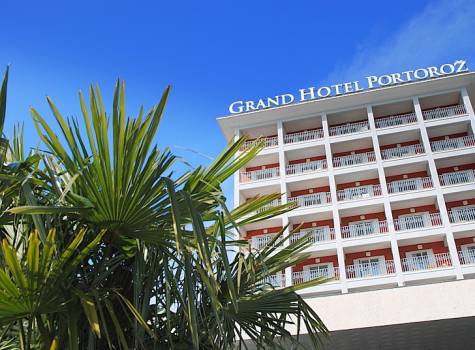 Grand Hotel Portorož Superior - GHP-front facade of the hotel