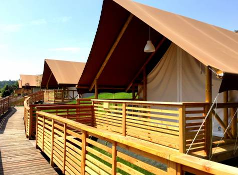 Glamping Sun Valley Bioterme - tents