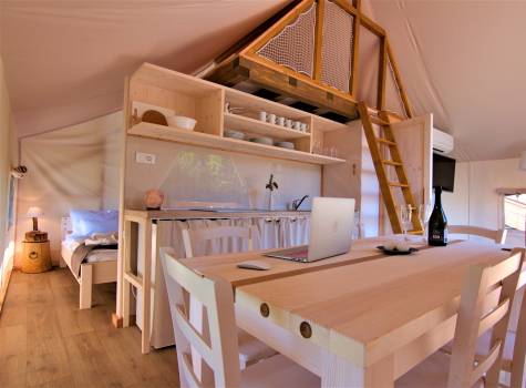 Glamping Sun Valley Bioterme - tent small