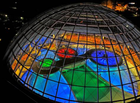 Hotel Thermana Park Laško - Glass dome_at night