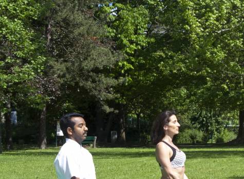 Hotel Thermana Park Laško - Yoga in park2