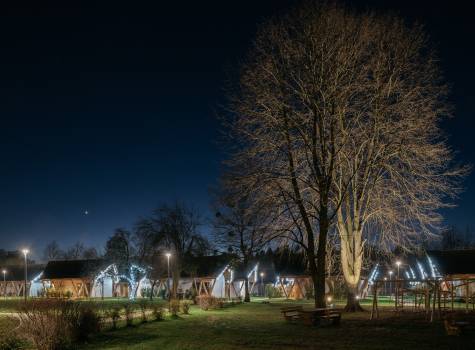 Prekmurska vas Ajda - PrekmurskaVasAjda_Outdoor_lights_08_122019_SK