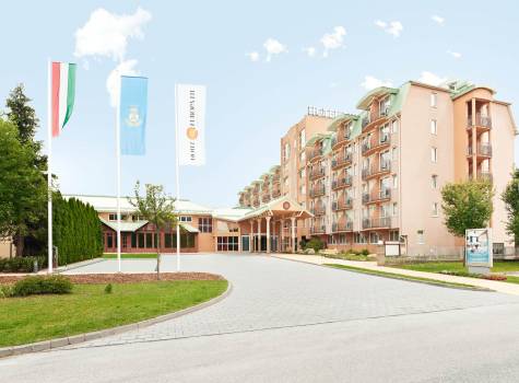 Hotel Európa fit**** - bejarat-zaszlo