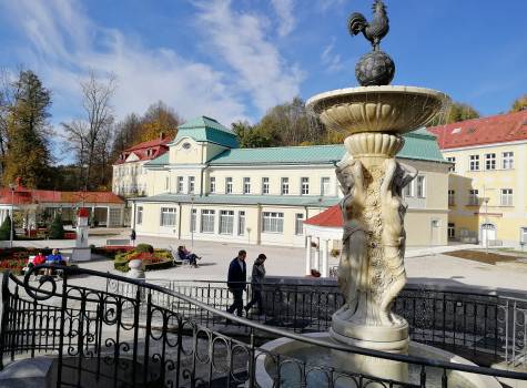 Hotel Lesní Zátiší*** - Budova uhličitých koupelí a bazénu