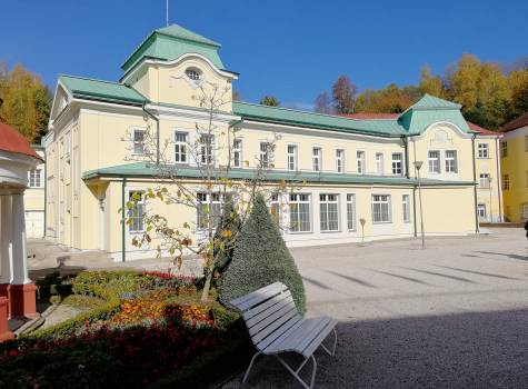 Villa Friedland**** - Budova uhličitých koupelí a bazénu