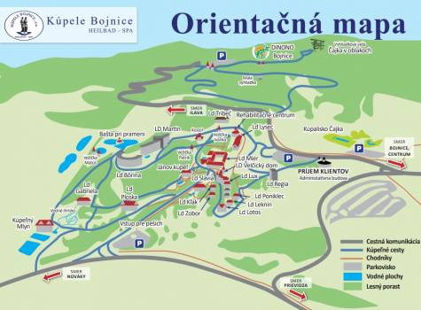 Léčebný dům Mier - Bojnice mapka nový vstup (002)