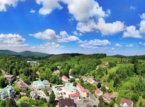 Hotel Lesní Zátiší*** - Panorama zelené střechy