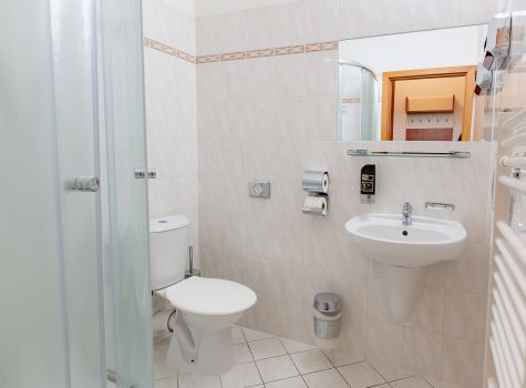 Lázeňský hotel Olga - Olga standard koupelna
