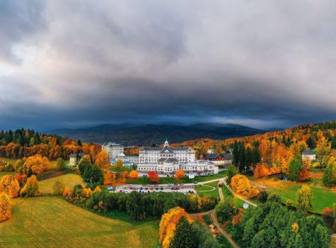 Lázně Jeseník Hotel Bezruč - priessnitzovy-lazne-podzim-panorama