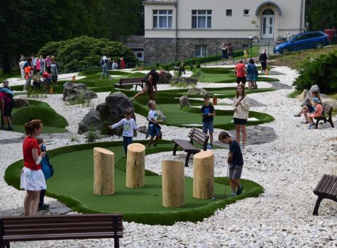Lázně Jeseník Hotel Priessnitz - priessnitzovy-lazne-adventure-golf-1