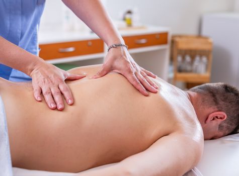 Lázeňský hotel Olga - masáž zad