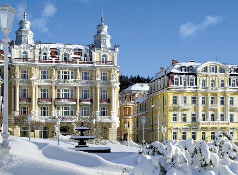 Hotel Hvězda - HOTEL HVEZDA_exterior in winter_Hvezda-Imperial