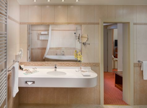 Centrální Lázně Health Spa Hotel - HOTEL CENTRALNI LAZNE_room_Apartment_bath_16A2493