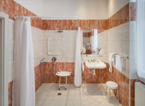 Centrální Lázně Health Spa Hotel - HOTEL CENTRALNI LAZNE_room_Superior_DBL_137_barrier-free bath_16A8193