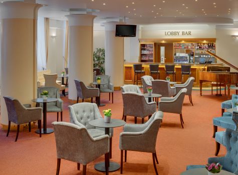 Centrální Lázně Health Spa Hotel - HOTEL CENTRALNI LAZNE_lobby bar_16A6347