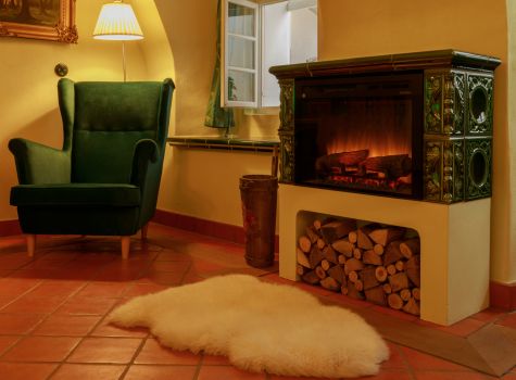 U Zlatého Beránka - 4. Hop Room_Fireplace