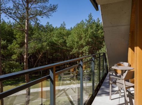 Saltic Resort & SPA Łeba - výhled z balkonu