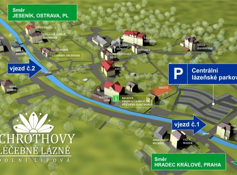 Wellness hotel Villa Grohmann**** - mapa www 2025