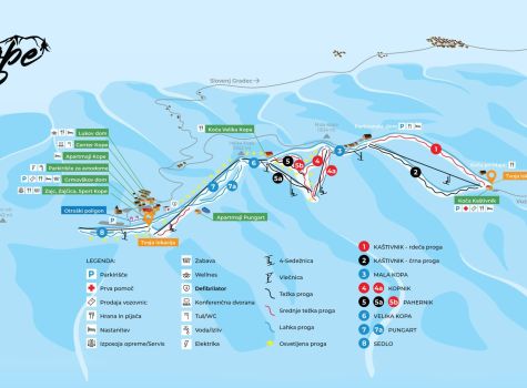 Kope Mountain Resort**** - kope-map-2048x1164