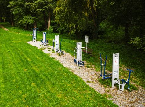 Hotel Niemcza Winnica & Spa  - siłownia plenerowa