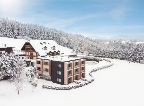 Hotel Schwarz Alm Zwettl - Pano Winter (c) Schwarz Alm Zwettl