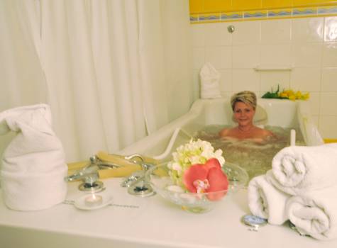 OREA Spa Hotel San Remo - perličková koupel
