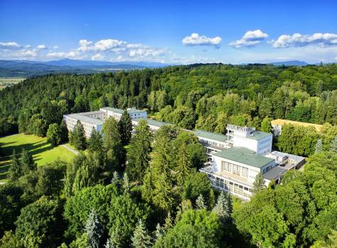 Lázeňský hotel Palace - Kúpele Sliač_Vtáčia perspektíva