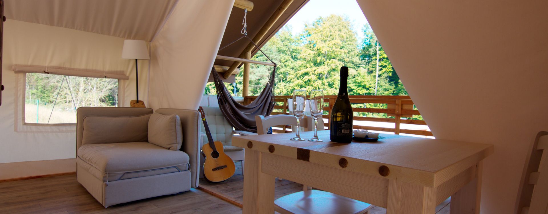 Glamping Sun Valley Bioterme - Luxusní kempování