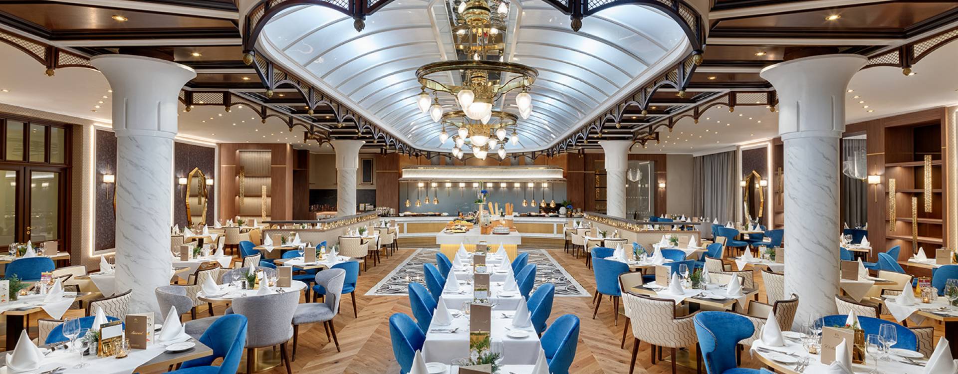 Nová restaurace a lobby bar v hotelu Nové Lázně