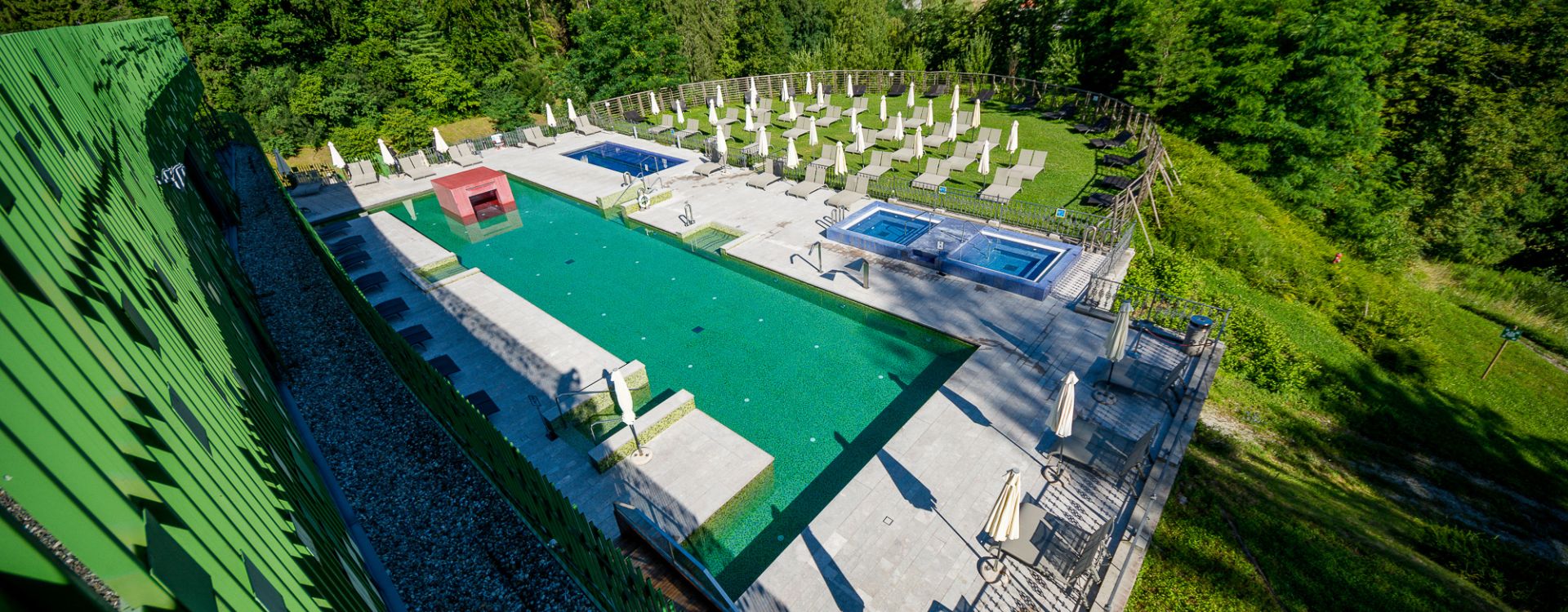 Plánovaná údržba centrálního bazénu v lázních Rímské Terme