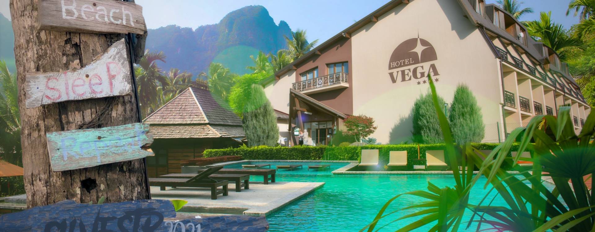Hotel Vega **** - Silvestrovský pobyt Karibik 5 dní