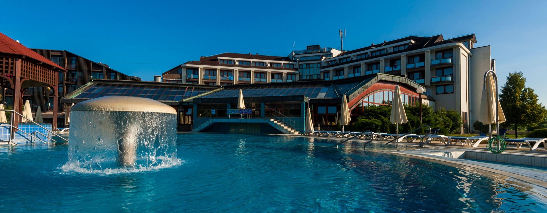 Terme 3000 - stavební práce ve venkovním termálním parku