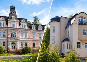 Schrothovy léčebné lázně - Villa Theresa *** a Villa Dr. Karla Schrotha