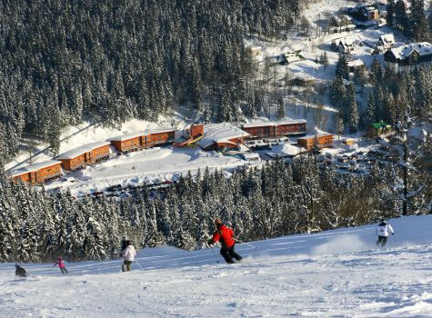 Pobyt s polopenzí a jízdenkou na Špindlerovku